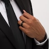 Thumbnail Image 2 of 8.0mm Triple Row Stepped Edge Comfort-Fit Wedding Band in Tantalum with Black IP and Carbon Fiber Inlay - Size 10