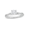 Thumbnail Image 1 of 1 CT. T.W. Diamond Twist Shank Engagement Ring in Platinum