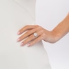Thumbnail Image 2 of 1-1/4 CT. T.W. Multi-Diamond Double Cushion-Shape Frame Bridal Set in 10K Rose Gold