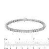 Thumbnail Image 3 of 5 CT. T.W. Diamond Tennis Bracelet in 10K White Gold - 7.25"