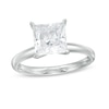 Thumbnail Image 1 of 2 CT. T.W. Certified Princess-Cut Diamond Solitaire Engagement Ring in 14K White Gold (I/I1)