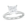 Thumbnail Image 0 of 2 CT. T.W. Certified Princess-Cut Diamond Solitaire Engagement Ring in 14K White Gold (I/I1)