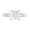 Thumbnail Image 3 of 2 CT. T.W. Certified Princess-Cut Diamond Solitaire Engagement Ring in 14K White Gold (I/I1)