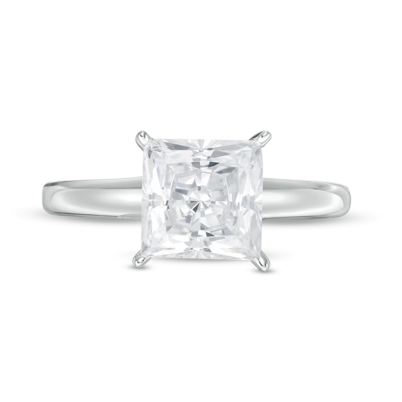 2 CT. T.W. Certified Princess-Cut Diamond Solitaire Engagement Ring in 14K White Gold (I/I1)