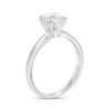 Thumbnail Image 2 of 1 CT. Certified Diamond Solitaire Engagement Ring in 14K White Gold (I/I2)