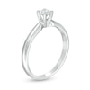 Thumbnail Image 2 of 1/4 CT. T.W. Diamond Solitaire Engagement Ring in 14K White Gold (I/I2)