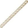 Thumbnail Image 1 of 3 CT. T.W. Diamond Cushion Frame Tennis Bracelet in 10K Gold