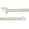 Thumbnail Image 3 of 3 CT. T.W. Diamond Cushion Frame Tennis Bracelet in 10K Gold