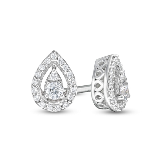 Louis Vuitton Diamond White Gold Earrings – Opulent Jewelers