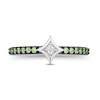 Thumbnail Image 5 of Enchanted Disney Ultimate Princess Celebration Tiana Peridot and Diamond Accent Star Stackable Ring in Sterling Silver