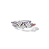 Thumbnail Image 6 of Enchanted Disney Ultimate Princess Celebration Rapunzel Amethyst and Diamond Accent Star Ring in Sterling Silver