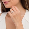 Thumbnail Image 2 of 1 CT. T.W. Diamond Five Stone Twist Scallop Edge Ring in 10K Two-Tone Gold