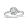 Thumbnail Image 1 of 1/3 CT. T.W. Diamond Double Frame Engagement Ring in 10K White Gold