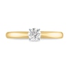 Thumbnail Image 1 of 1/4 CT. Diamond Solitaire Engagement Ring in 14K Gold (I/I2)