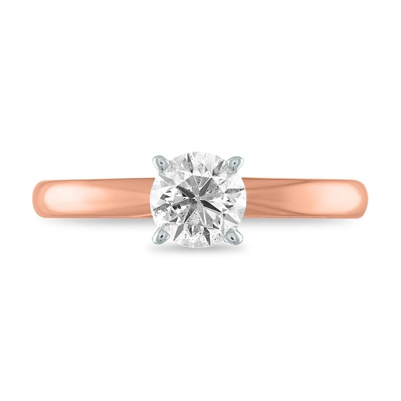 3/4 CT. Diamond Solitaire Engagement Ring in 14K Rose Gold (J/I2)