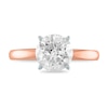 Thumbnail Image 1 of 1-1/2 CT. Certified Diamond Solitaire Engagement Ring in 14K Rose Gold (I/I2)