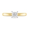 Thumbnail Image 1 of 1/3 CT. Princess-Cut Diamond Solitaire Engagement Ring in 14K Gold (I/I2)