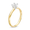 Thumbnail Image 2 of 1/3 CT. Princess-Cut Diamond Solitaire Engagement Ring in 14K Gold (I/I2)