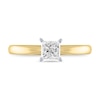 Thumbnail Image 2 of 1/2 CT. Princess-Cut Diamond Solitaire Engagement Ring in 14K Gold (I/I2)