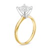 Thumbnail Image 3 of 1-1/2 CT. Certified Princess-Cut Diamond Solitaire Engagement Ring in 14K Gold (I/I2)
