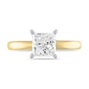 2 CT. Certified Princess-Cut Diamond Solitaire Engagement Ring in 14K Gold (I/I2)