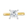 Thumbnail Image 4 of 2 CT. Certified Princess-Cut Diamond Solitaire Engagement Ring in 14K Gold (I/I2)