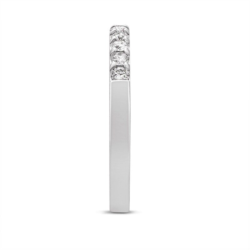 Main Image 2 of 3/8 CT. T.W. Diamond Eleven Stone Anniversary Band in 10K White Gold