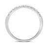 Thumbnail Image 3 of 3/8 CT. T.W. Diamond Eleven Stone Anniversary Band in 10K White Gold