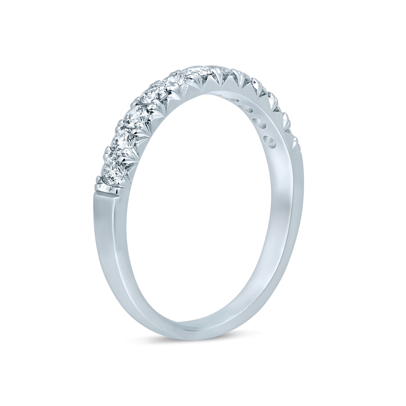 Main Image 2 of 1/2 CT. T.W. Diamond Eleven Stone Anniversary Band in 14K White Gold