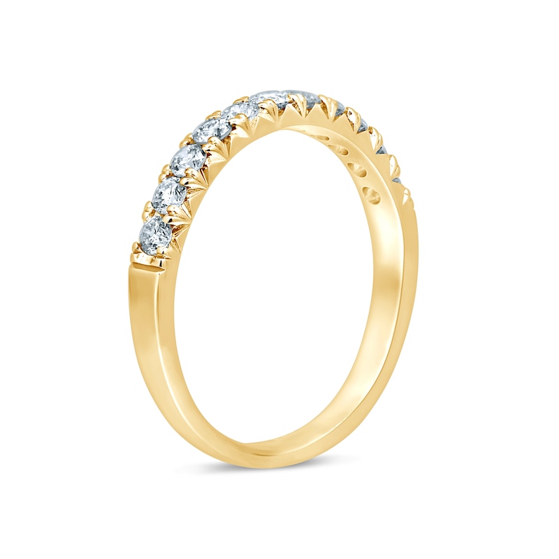 Main Image 2 of 1/2 CT. T.W. Diamond Eleven Stone Anniversary Band in 14K Gold