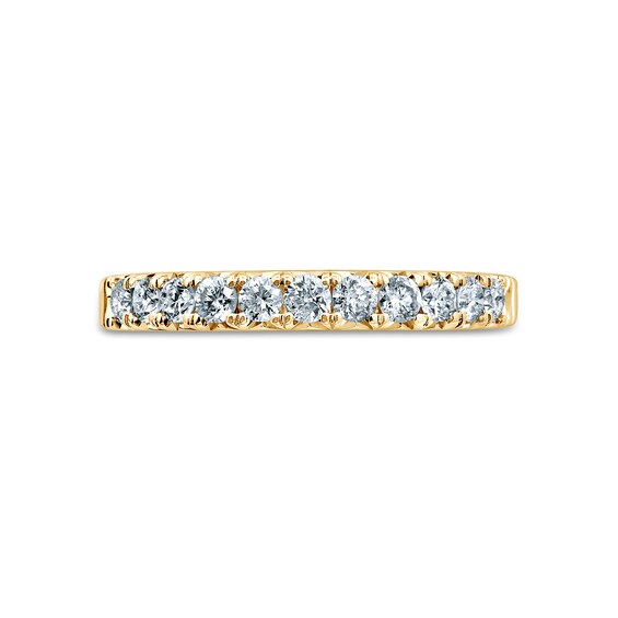 1/2 CT. T.w. Diamond Eleven Stone Anniversary Band in 14K Gold