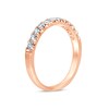 Thumbnail Image 2 of 1/2 CT. T.W. Diamond Eleven Stone Anniversary Band in 14K Rose Gold