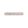 Thumbnail Image 3 of 1/2 CT. T.W. Diamond Eleven Stone Anniversary Band in 14K Rose Gold