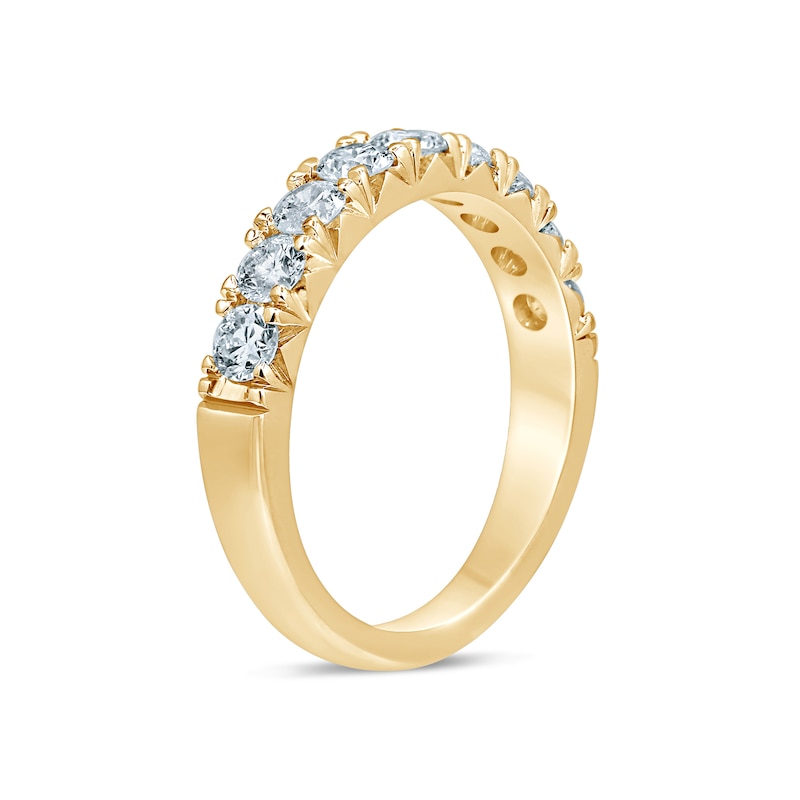 Main Image 2 of 1 CT. T.W. Diamond Nine Stone Anniversary Band in 14K Gold