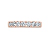 Thumbnail Image 3 of 1 CT. T.W. Diamond Nine Stone Anniversary Band in 14K Rose Gold