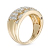 Thumbnail Image 2 of Marilyn Monroe™ Collection 5/8 CT. T.W. Baguette and Round Diamond Vintage-Style Anniversary Band in 14K Gold