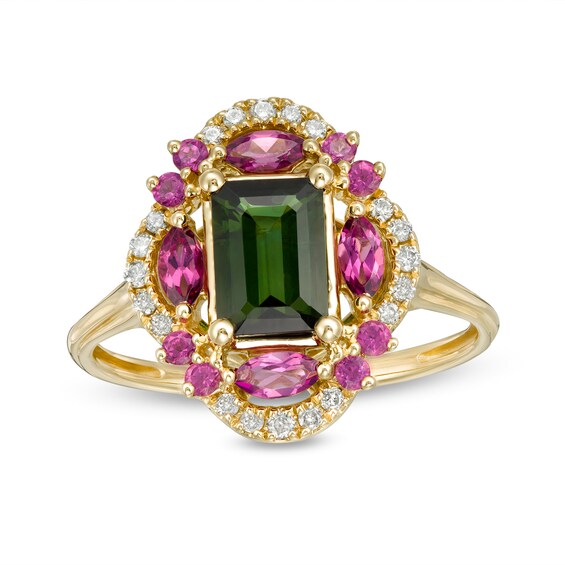 Captivating Color Emerald-Cut Green Tourmaline