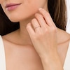 Thumbnail Image 2 of 1/6 CT. T.W. Diamond Contour Anniversary Band in 10K Rose Gold