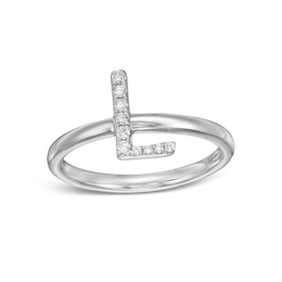 Tailor + You™ Diamond Initial Ring (1 Initial)