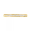 Thumbnail Image 8 of 1 CT. T.W. Baguette and Round Diamond Sunburst Frame Bridal Set in 10K Gold