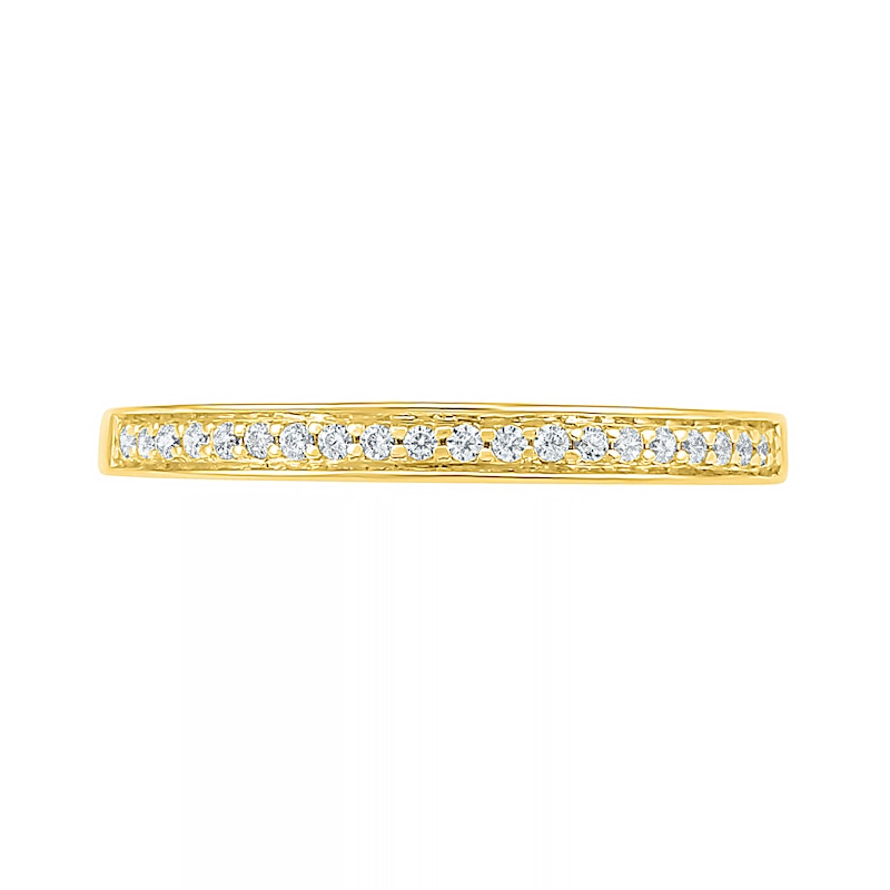 Main Image 8 of 1 CT. T.W. Baguette and Round Diamond Sunburst Frame Bridal Set in 10K Gold