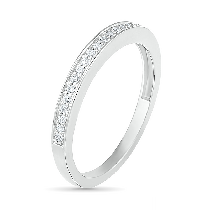 1 CT. T.W. Baguette and Round Diamond Sunburst Frame Bridal Set in 10K White Gold