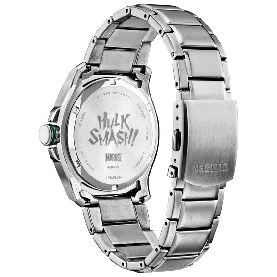 Men's Citizen Eco-DriveÂ® Hulk Watch with Green and Black Dial (Model: Aw1351-56W)
