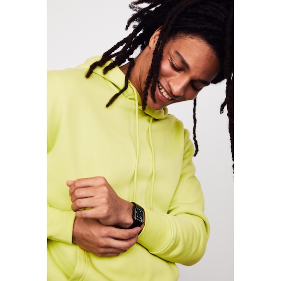 Men's Citizen Star Wars™ Trench Run Black IP Digital Watch with Square Black Dial (Model: Jg2109-50W)