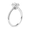 Thumbnail Image 2 of 3/4 CT. T.W. Emerald-Cut Diamond Frame Engagement Ring in 10K White Gold (I/I1)