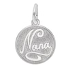 Thumbnail Image 1 of Rembrandt Charms® "Nana" Disc in Sterling Silver