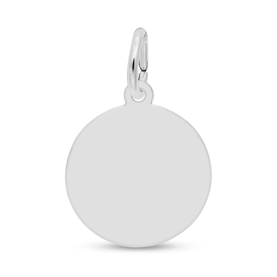 Rembrandt CharmsÂ® "Nana" Disc in Sterling Silver