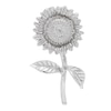 Thumbnail Image 1 of Rembrandt Charms® Sunflower in Sterling Silver