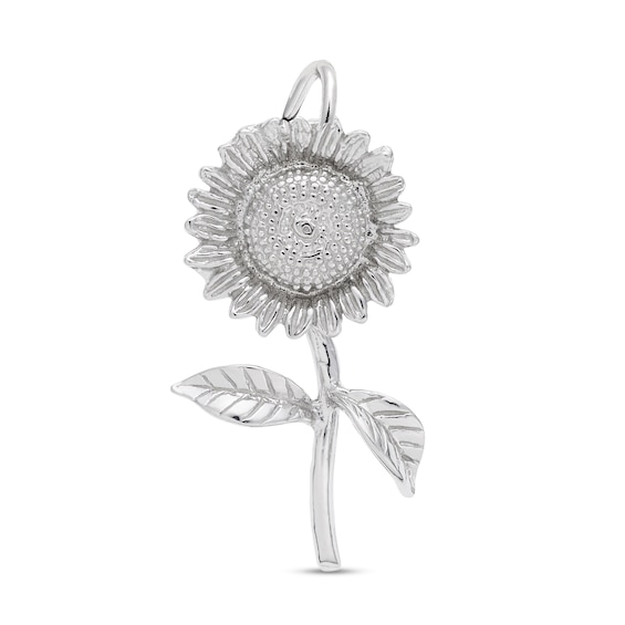Rembrandt CharmsÂ® Sunflower in Sterling Silver