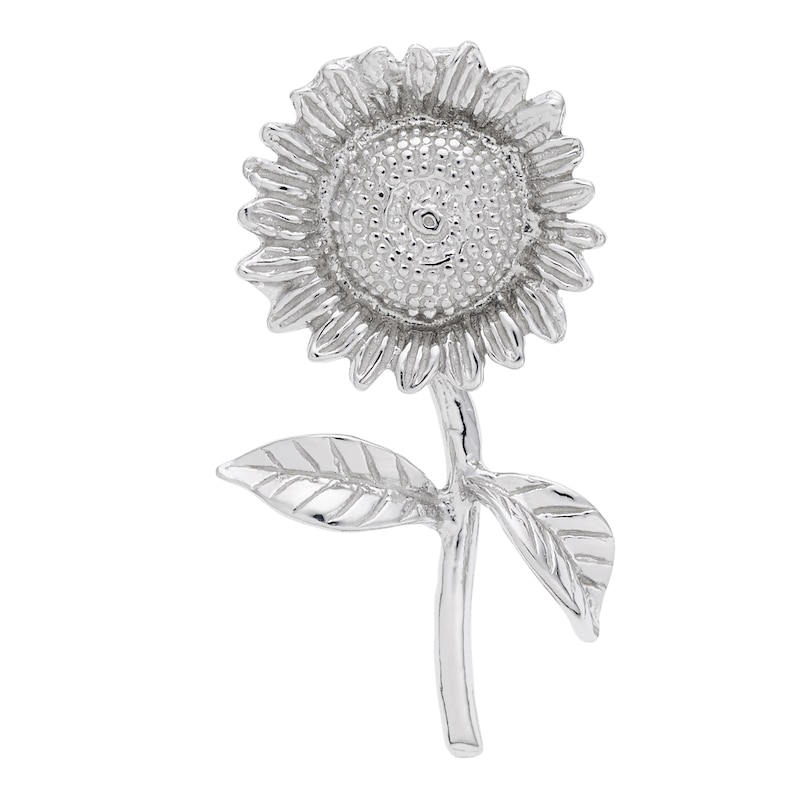 Main Image 1 of Rembrandt Charms® Sunflower in Sterling Silver